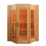 The Tiburon 4 Person Indoor Traditional Sauna