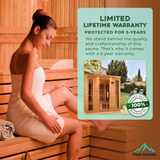 The Ascent 4 Person Low EMF Indoor FAR Infrared Sauna