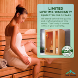 The Baldwin 2 Person Indoor Traditional Sauna
