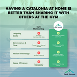 The Catalonia 8 Person Near Zero EMF Indoor FAR Infrared Sauna with Removable Benches