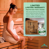 The Copenhagen 3 Person Luxury Indoor Traditional Sauna