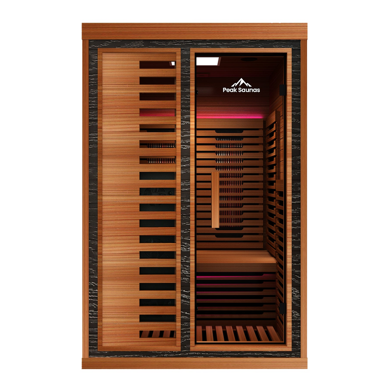 Peak Fuji 2-Person Full Spectrum Infrared Sauna