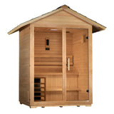 The Arlberg 3 Person Luxury Outdoor Traditional Sauna