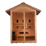 The Carinthia 3 Person Luxury Outdoor Hybrid Sauna