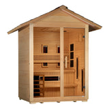The Carinthia 3 Person Luxury Outdoor Hybrid Sauna