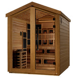 The Kaskinen 4-6 Person Luxury Outdoor Hybrid Sauna