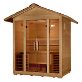 The Vorarlberg 5 Person Luxury Outdoor Traditional Sauna