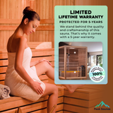The Hanko Edition 2 Person Luxury Indoor Traditional Sauna