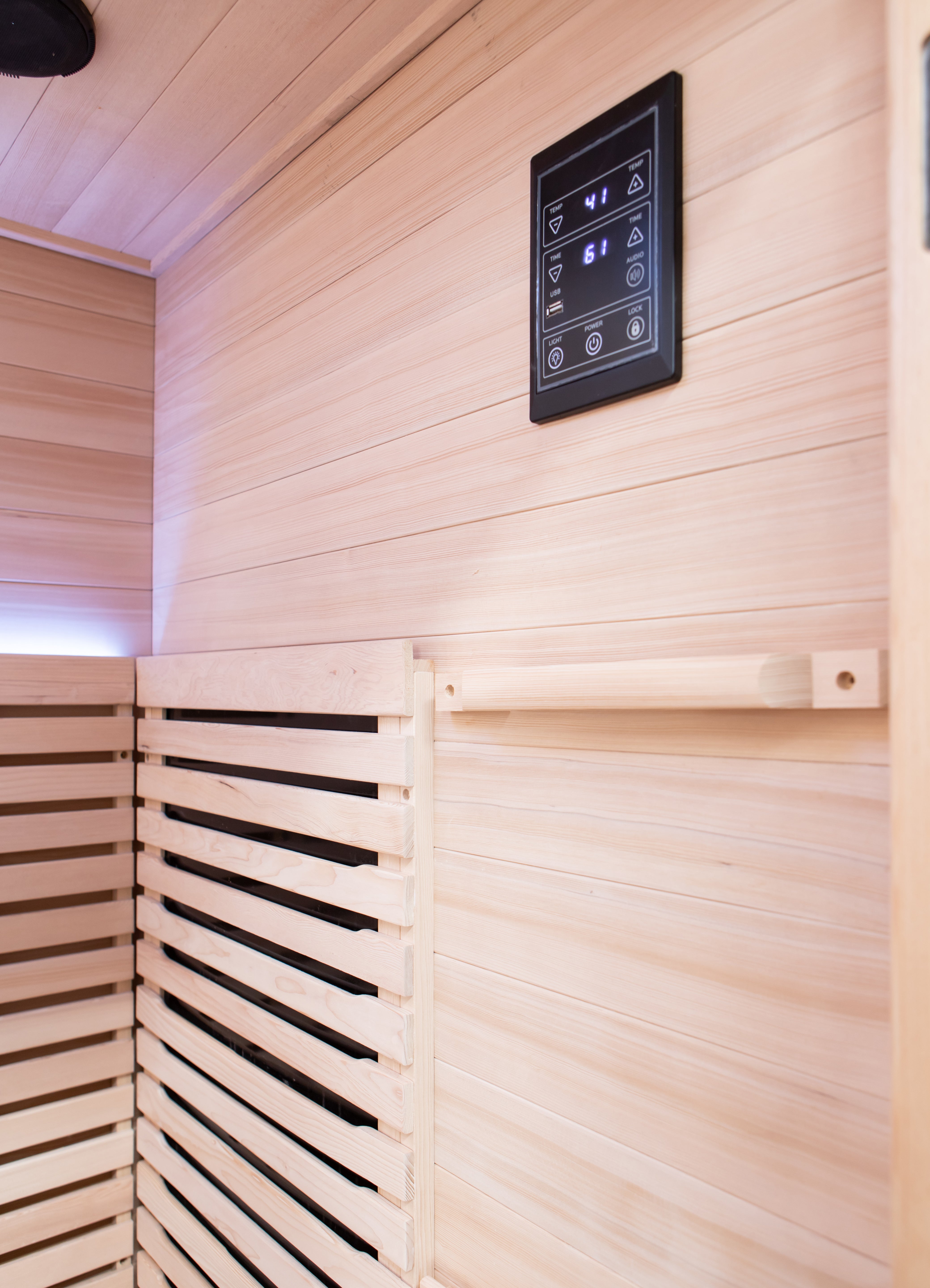Peak Saunas Everest 2-Person Full Spectrum Infrared Sauna with Built-In XL Medical-Grade Red Light Therapy & Smart WiFi App Control