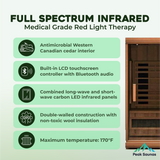 The Purify 1 Person Indoor Full Spectrum Infrared Sauna