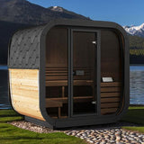 The CL5G 4 Person Cube-Series Outdoor Traditional Sauna