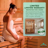The Sundsvall 2 Person Luxury Indoor Traditional Sauna