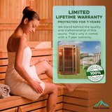 The Tiburon 4 Person Indoor Traditional Sauna