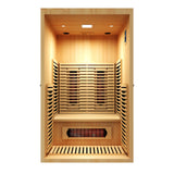 The Crown 2-Person Luxury Full Spectrum Infrared Sauna with Smart WiFi App Control