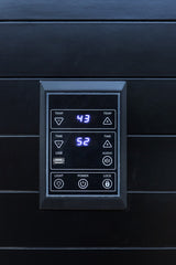 Peak Saunas Everest 2-Person Full Spectrum Infrared Sauna with Built-In XL Medical-Grade Red Light Therapy & Smart WiFi App Control