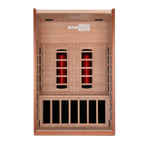 Dynamic Cardoba Full Spectrum Near Zero EMF (Under 2MG) FAR Infrared Sauna (2 Person) Dynamic Saunas