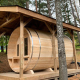 Dundalk CT Tranquility Outdoor Steam Sauna (8 Person) Dundalk Leisurecraft