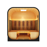 El Capitan 4-Person Outdoor Full Spectrum Infrared Sauna with Full-Body Medical-Grade Red Light Therapy and Smart WiFi App Control