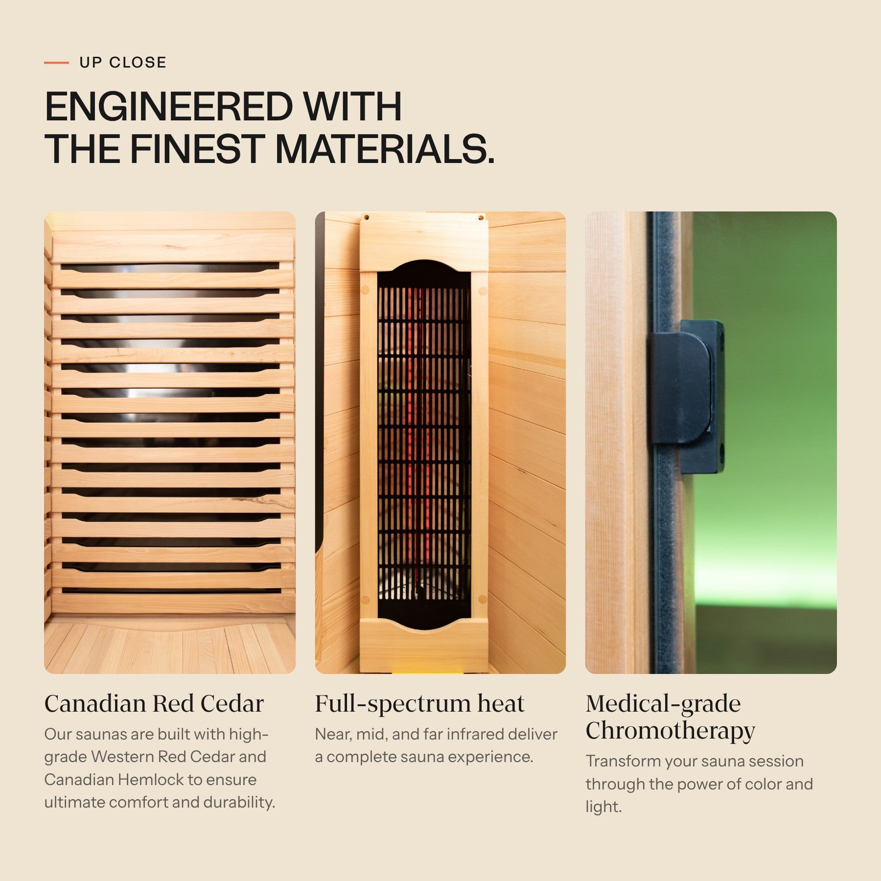 Peak Fuji 2-Person Full Spectrum Infrared Sauna