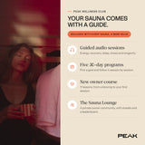 Peak Fuji 2-Person Full Spectrum Infrared Sauna