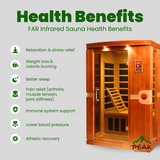The Venice 2 Person Low EMF Infrared Sauna | Dynamic Saunas Dynamic Saunas