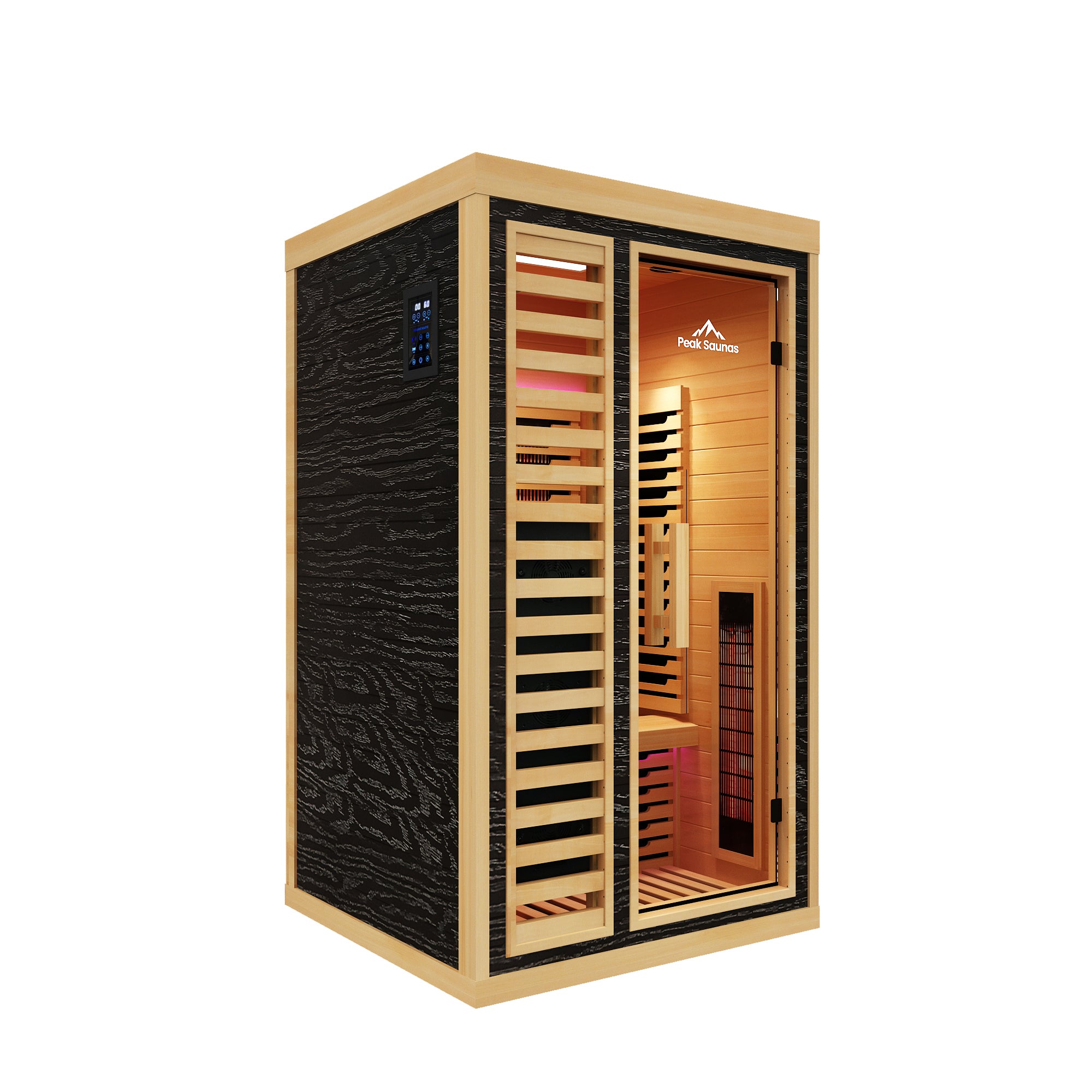 Shasta 1-Person Full Spectrum Infrared Sauna — View 2