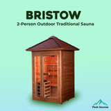 The Bristow 2 Person Outdoor Traditional Sauna