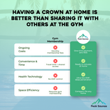 Crown 2-Person Full Spectrum Infrared Sauna with Smart WiFi App Control