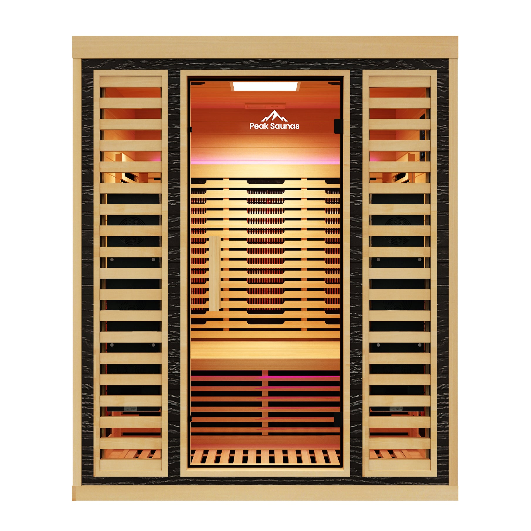 Peak Saunas Denali 3-Person Full-Spectrum Infrared Sauna