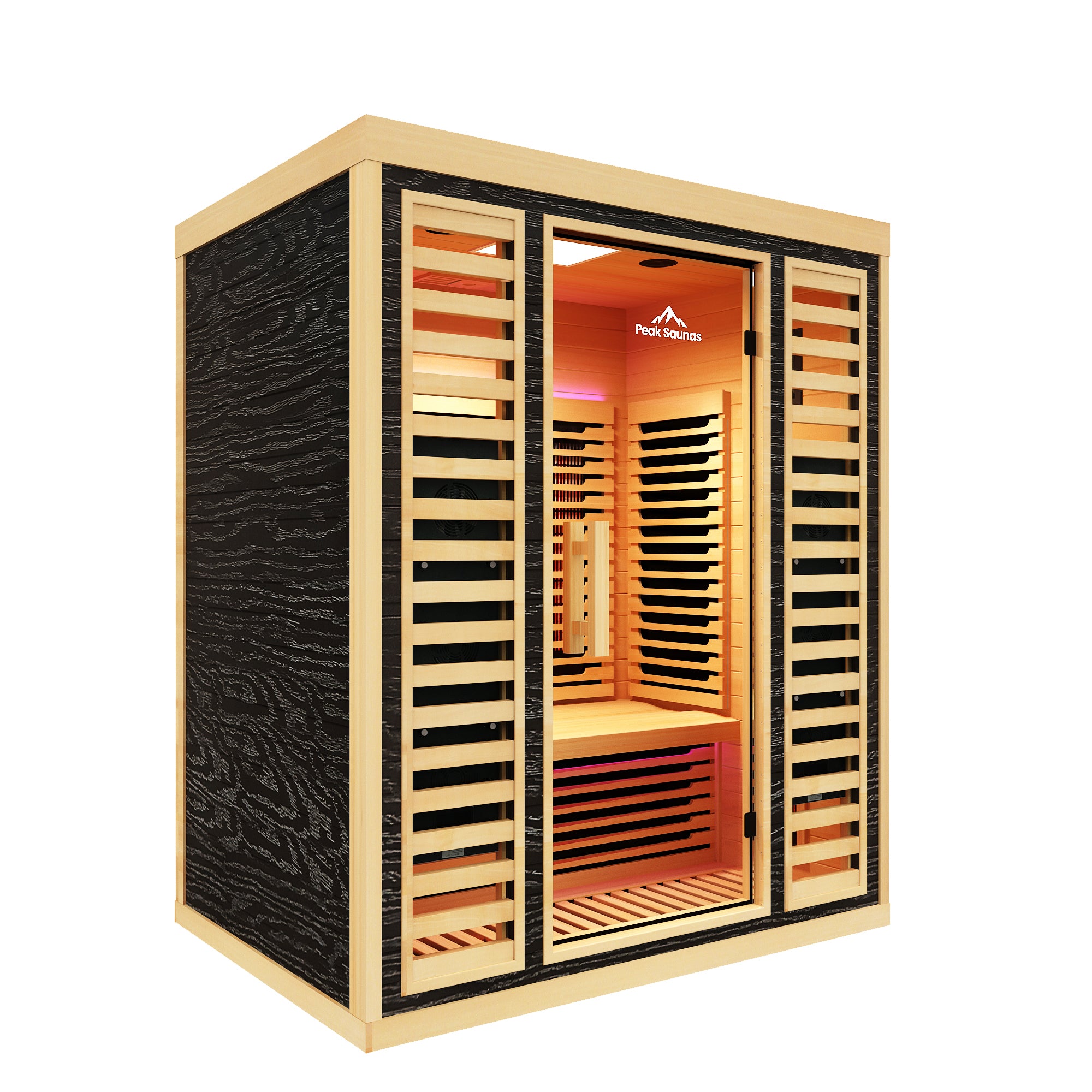 Denali 3-Person Full Spectrum Infrared Sauna — View 2
