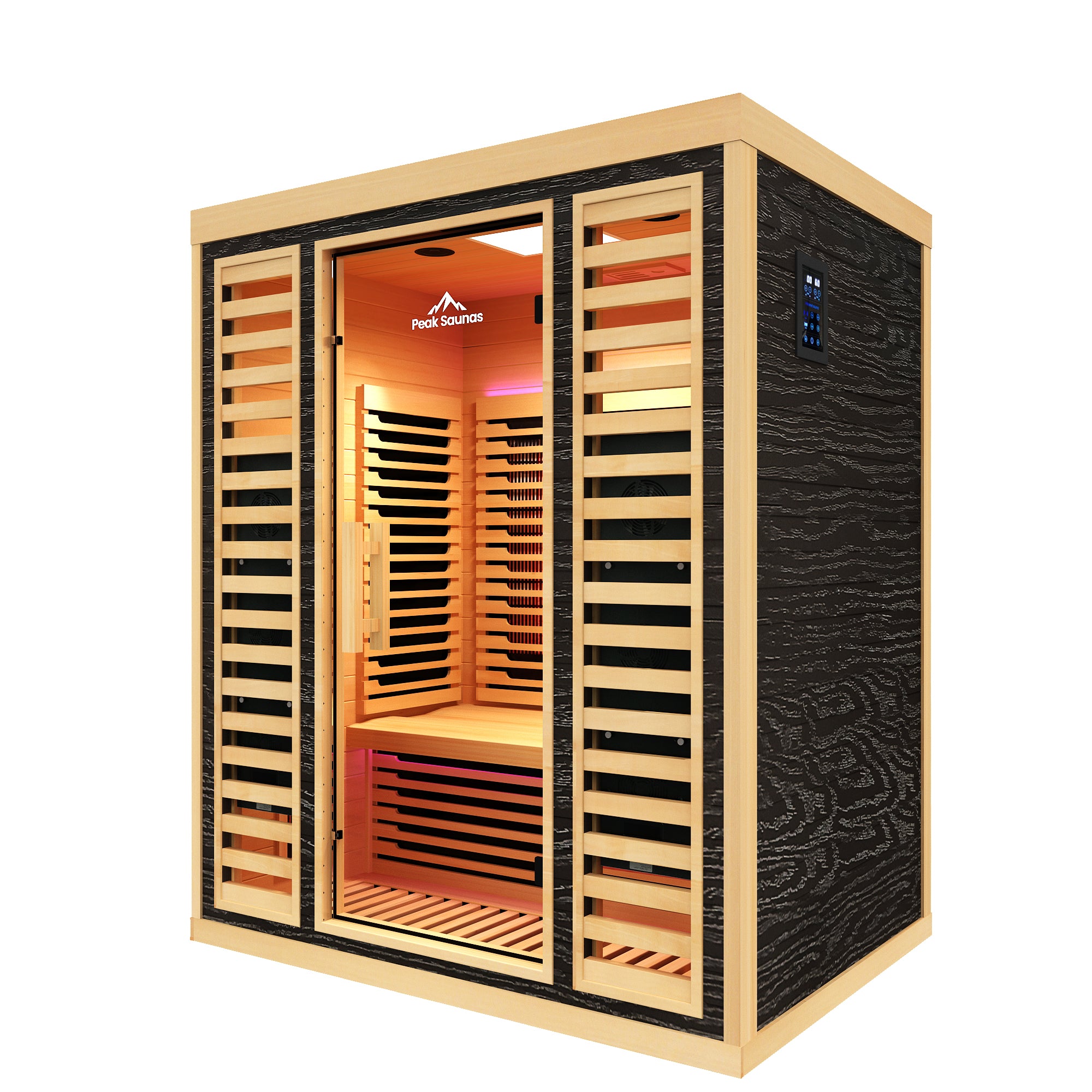 Denali 3-Person Full Spectrum Infrared Sauna — View 3