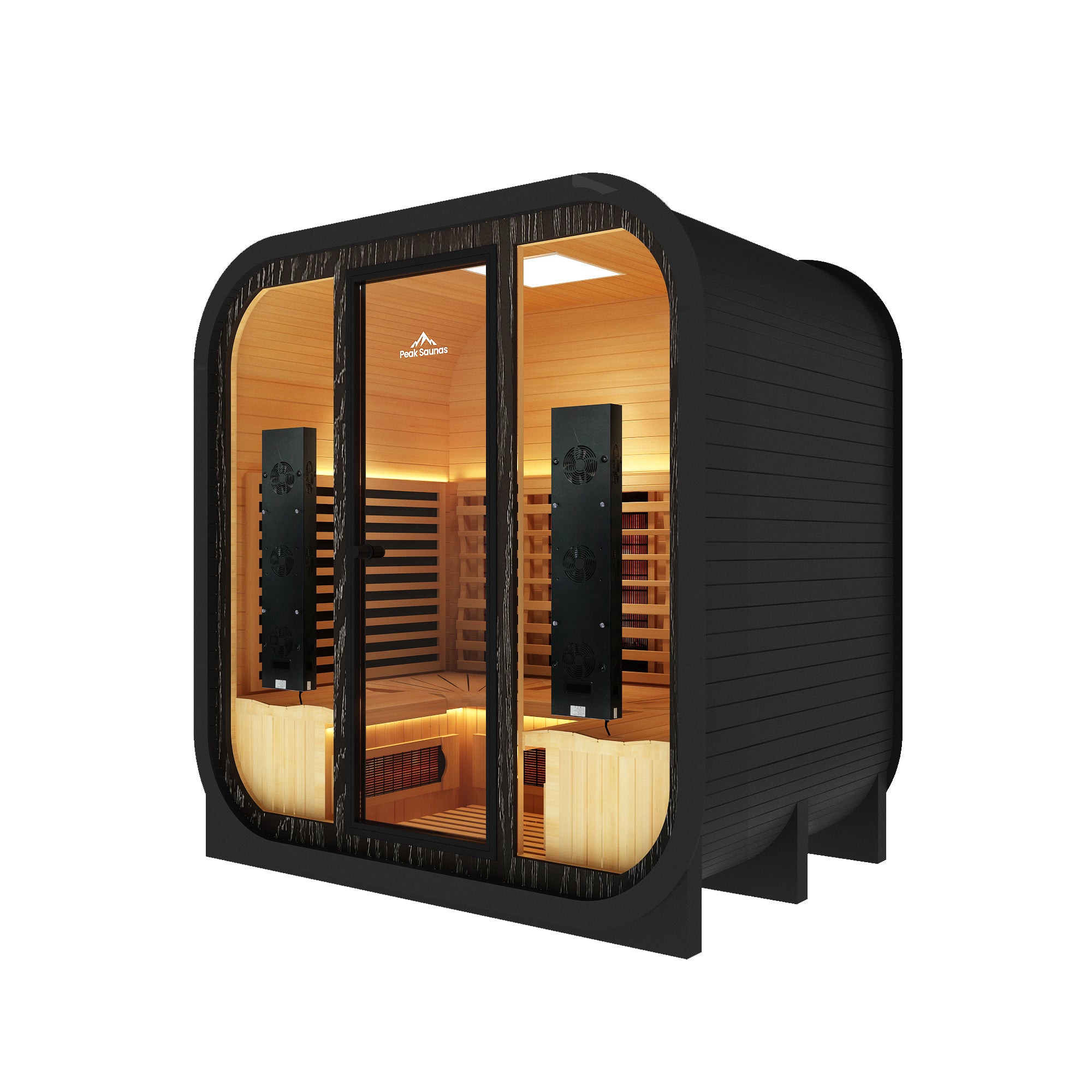 El Capitan 4-Person Outdoor Infrared Sauna — View 2