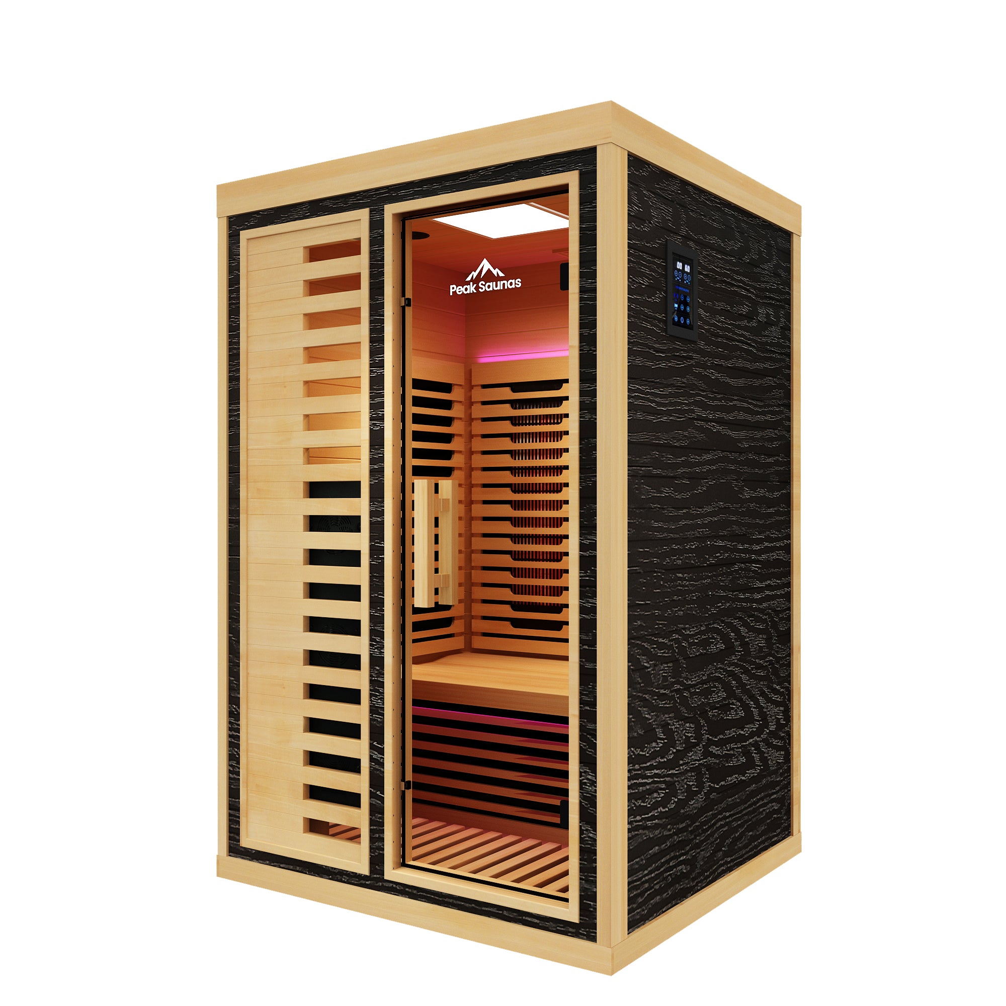 Everest 2-Person Full Spectrum Infrared Sauna — View 3
