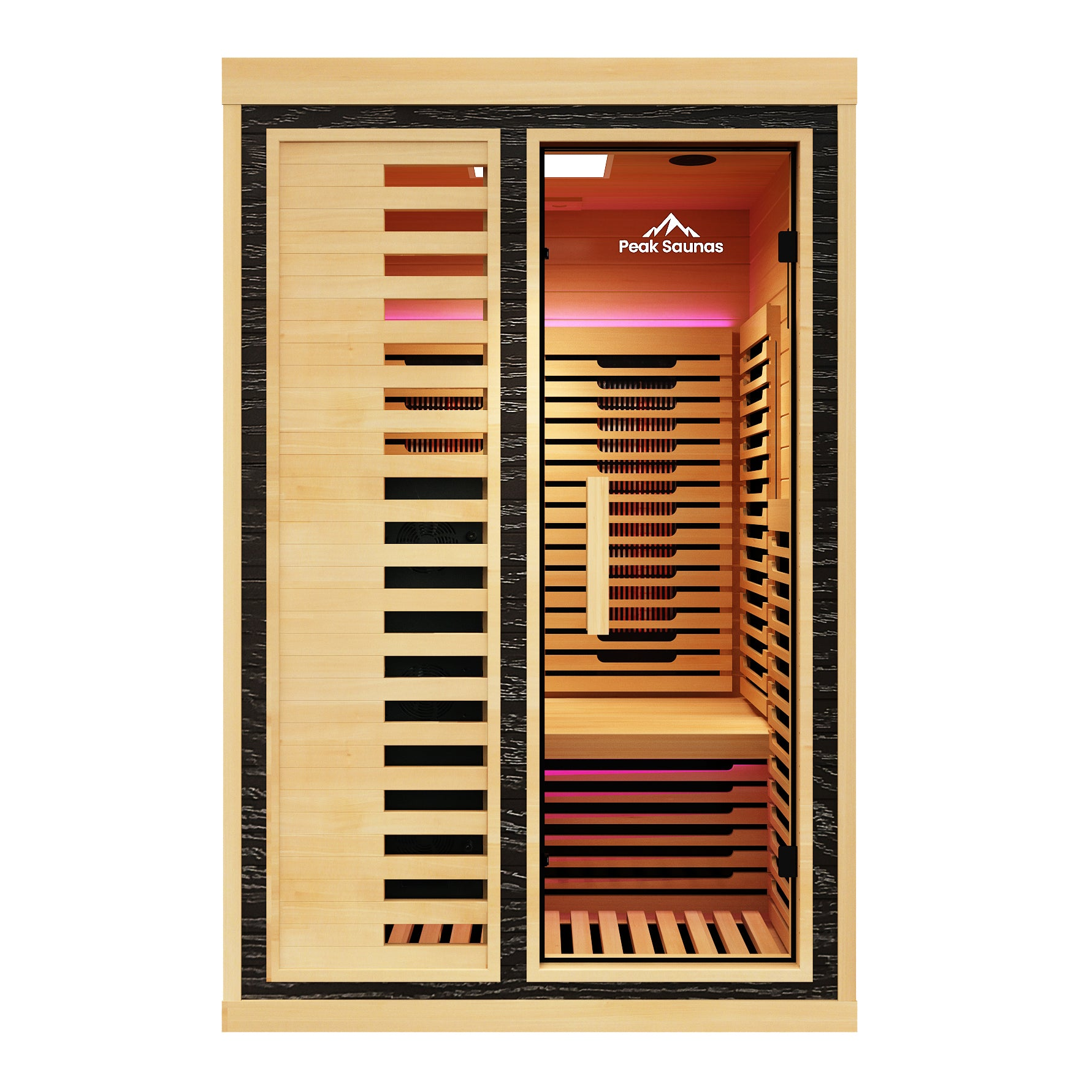 Everest 2-Person Full Spectrum Infrared Sauna — View 1