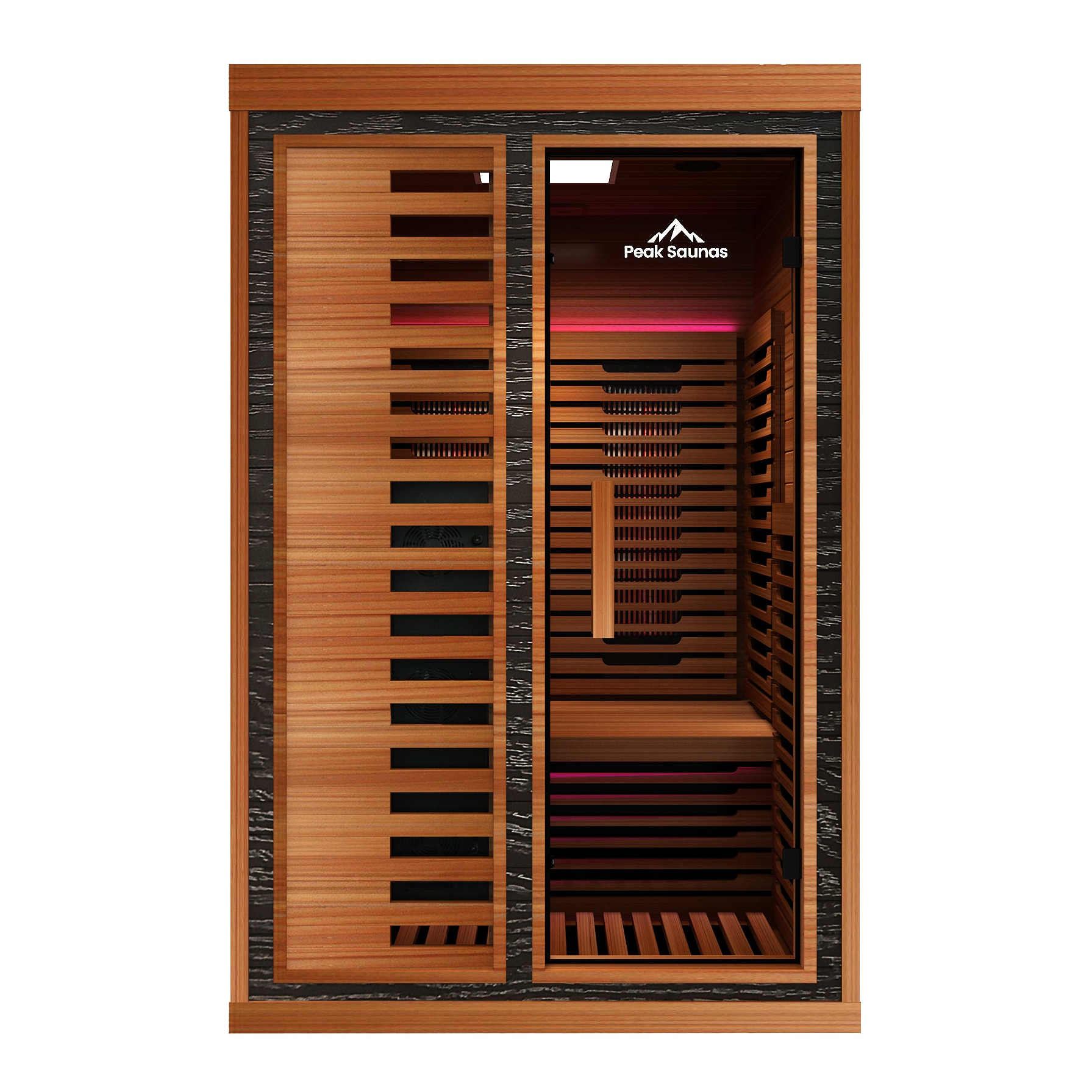 Fuji 2-Person Full Spectrum Infrared Sauna — View 1