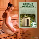 The G2 4 Person Outdoor Traditional Sauna