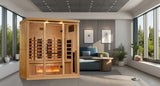 The Norwegian 4 Person Luxury Near Zero EMF Indoor Full Spectrum Infrared Sauna