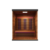 Peak Saunas Matterhorn 3-Person Full Spectrum Infrared Sauna with Two XL Medical-Grade Red Light Therapy Panels & Smart WiFi App Control