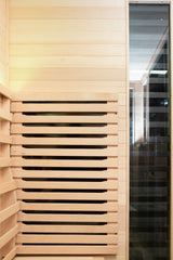 Peak Saunas Patagonia 2-Person Outdoor Full Spectrum Infrared Sauna with Built-In XL Medical-Grade Red Light Therapy and Smart WiFi App Control