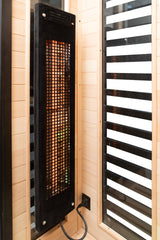 Peak Saunas Patagonia 2-Person Outdoor Full Spectrum Infrared Sauna with Built-In XL Medical-Grade Red Light Therapy and Smart WiFi App Control