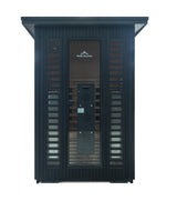 Peak Saunas Patagonia 2-Person Outdoor Full Spectrum Infrared Sauna with Built-In XL Medical-Grade Red Light Therapy and Smart WiFi App Control