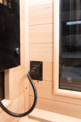 Peak Saunas Kilimanjaro 5-Person Outdoor Full Spectrum Infrared Sauna with Built-In XL Medical-Grade Red Light Therapy and Smart WiFi App Control