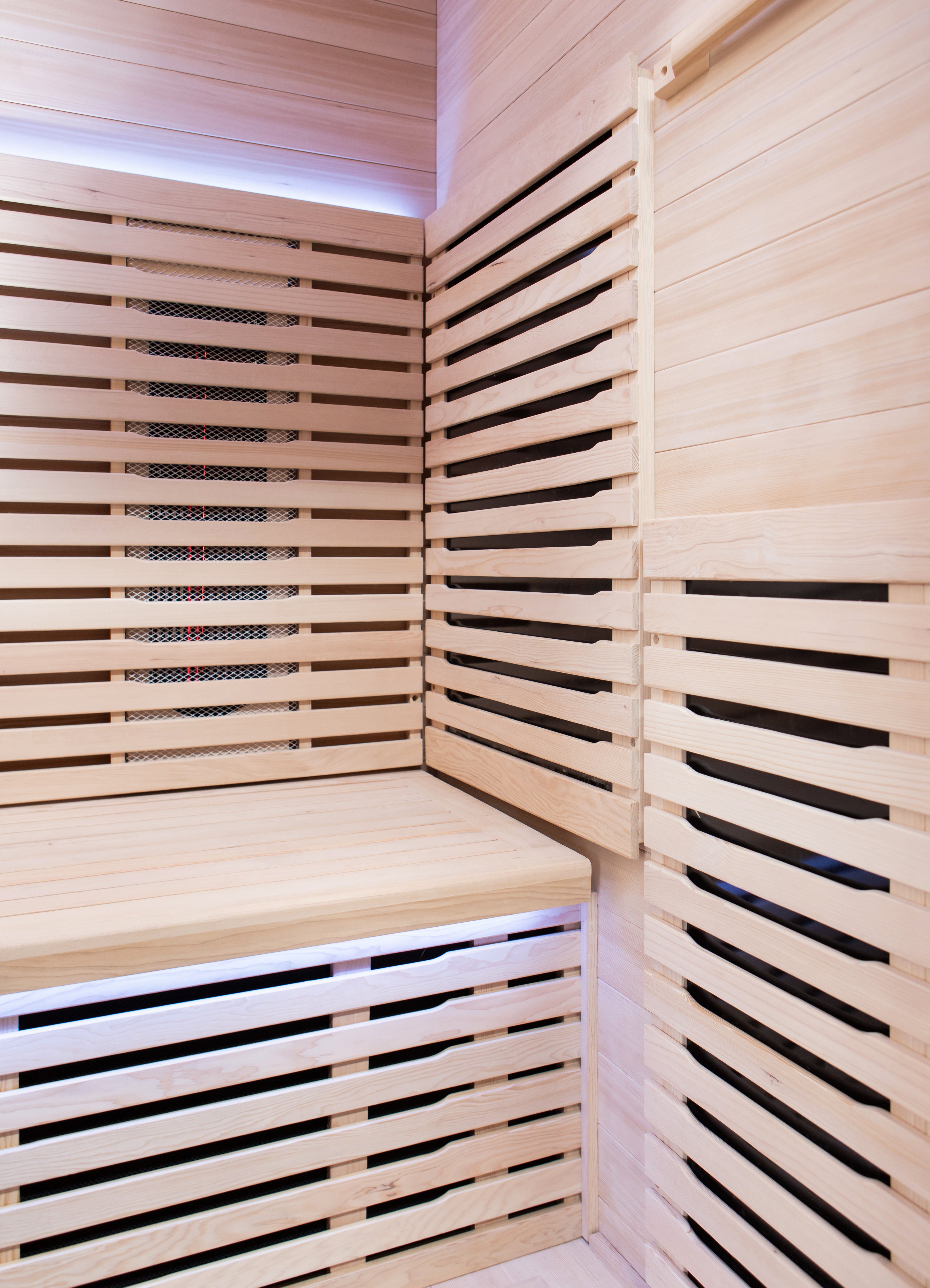 Peak Saunas Everest 2-Person Full Spectrum Infrared Sauna with Built-In XL Medical-Grade Red Light Therapy & Smart WiFi App Control