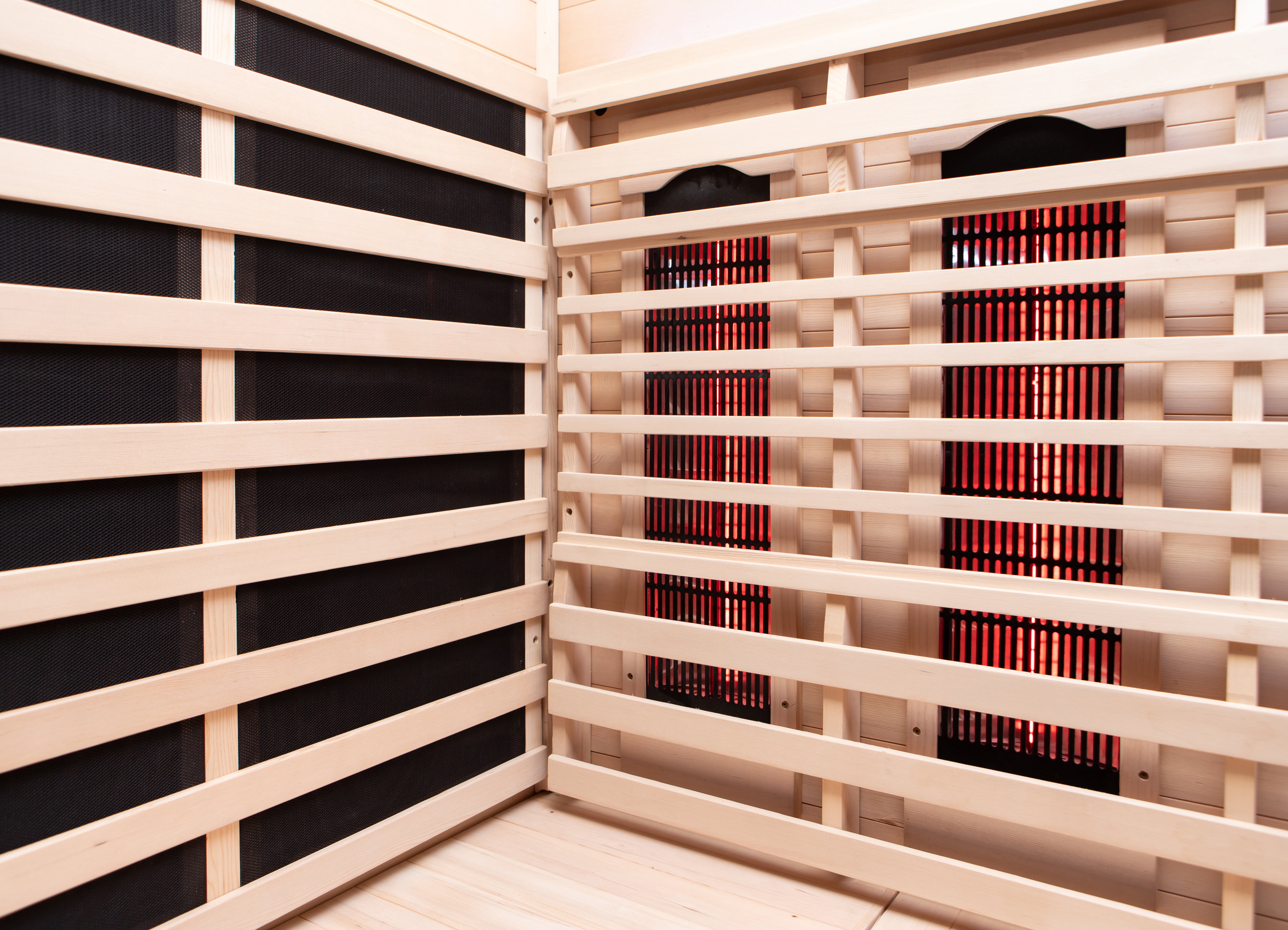 Peak Saunas El Capitan 4-Person Outdoor Full Spectrum Infrared Sauna with Built-In XL Medical-Grade Red Light Therapy and Smart WiFi App Control