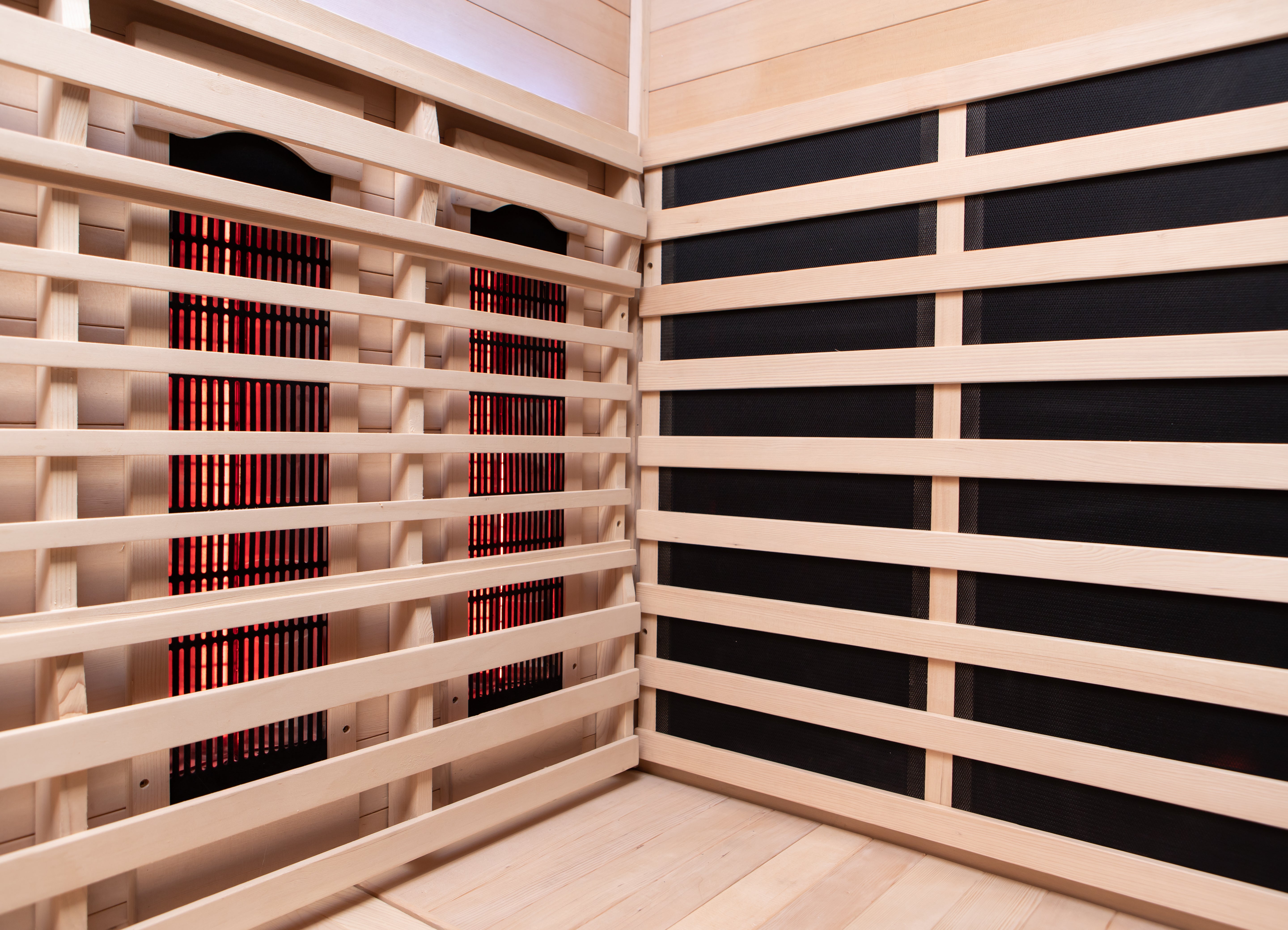 Peak Saunas El Capitan 4-Person Outdoor Full Spectrum Infrared Sauna with Built-In XL Medical-Grade Red Light Therapy and Smart WiFi App Control