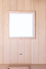 Peak Saunas El Capitan 4-Person Outdoor Full Spectrum Infrared Sauna with Built-In XL Medical-Grade Red Light Therapy and Smart WiFi App Control