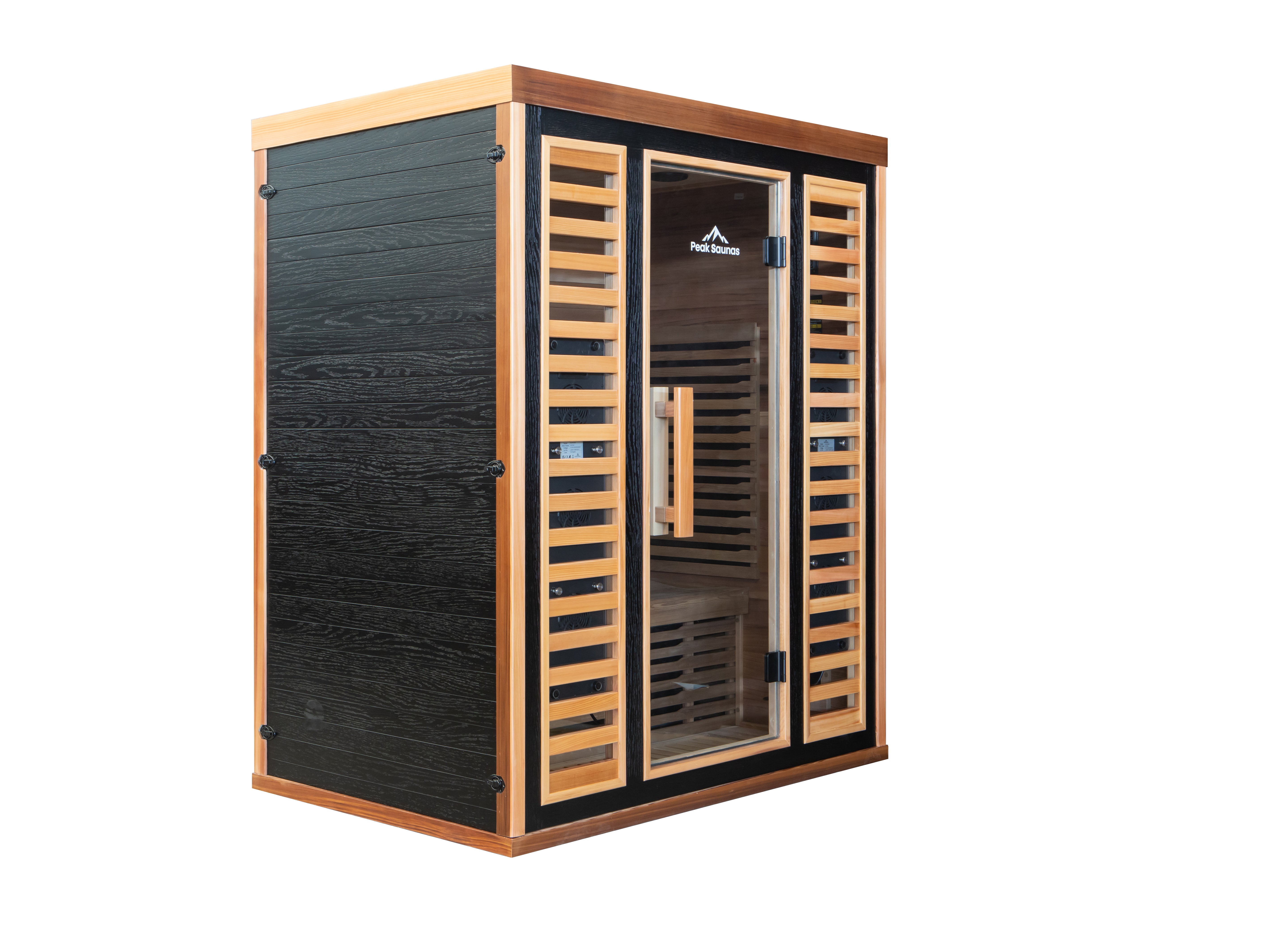 Matterhorn 3-Person Full Spectrum Infrared Sauna with Full-Body Medical-Grade Red Light Therapy & Smart WiFi App Control