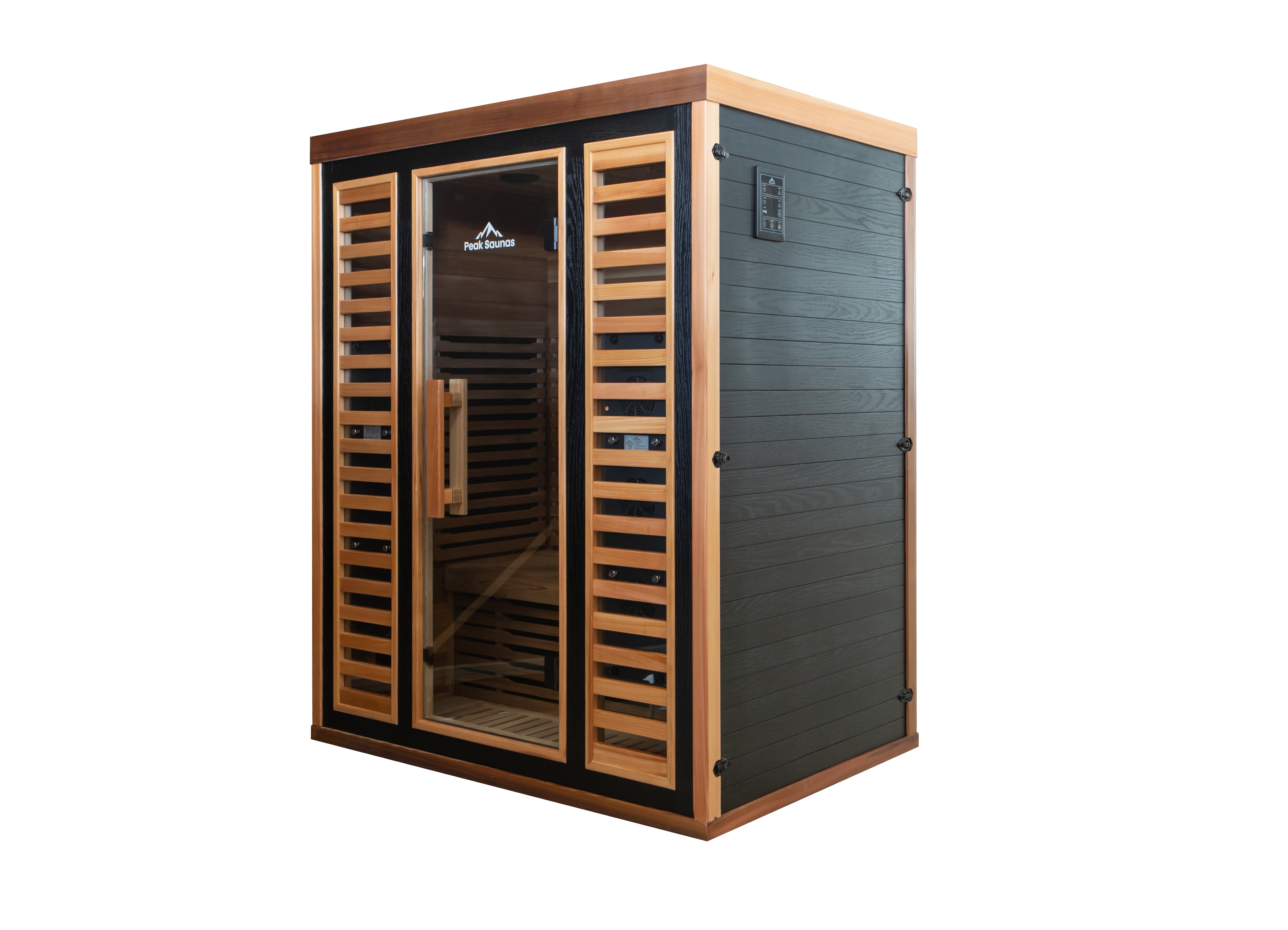 Matterhorn 3-Person Full Spectrum Infrared Sauna with Full-Body Medical-Grade Red Light Therapy & Smart WiFi App Control
