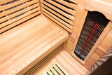 Matterhorn 3-Person Full Spectrum Infrared Sauna with Full-Body Medical-Grade Red Light Therapy & Smart WiFi App Control