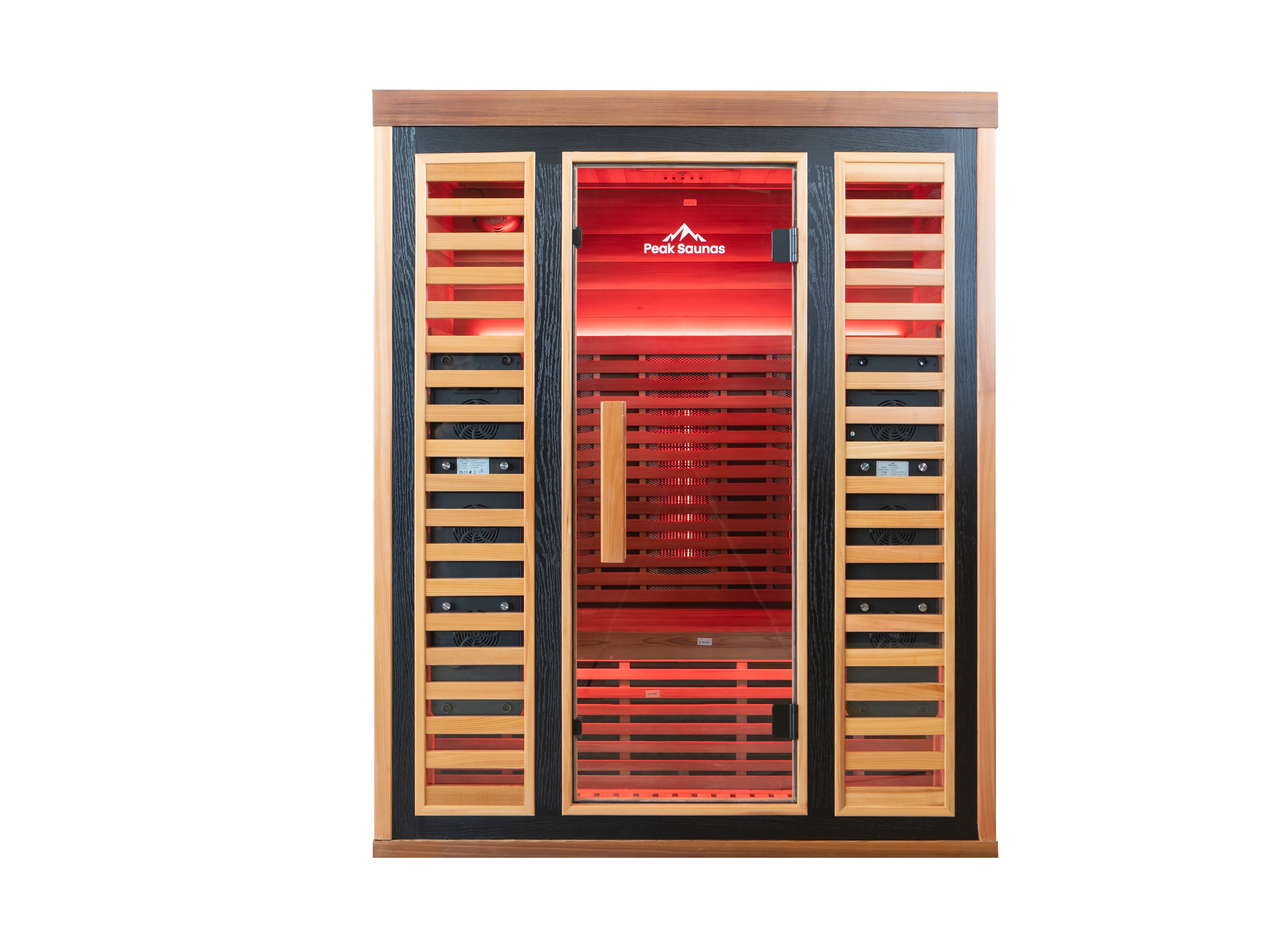 Matterhorn 3-Person Full Spectrum Infrared Sauna with Full-Body Medical-Grade Red Light Therapy & Smart WiFi App Control